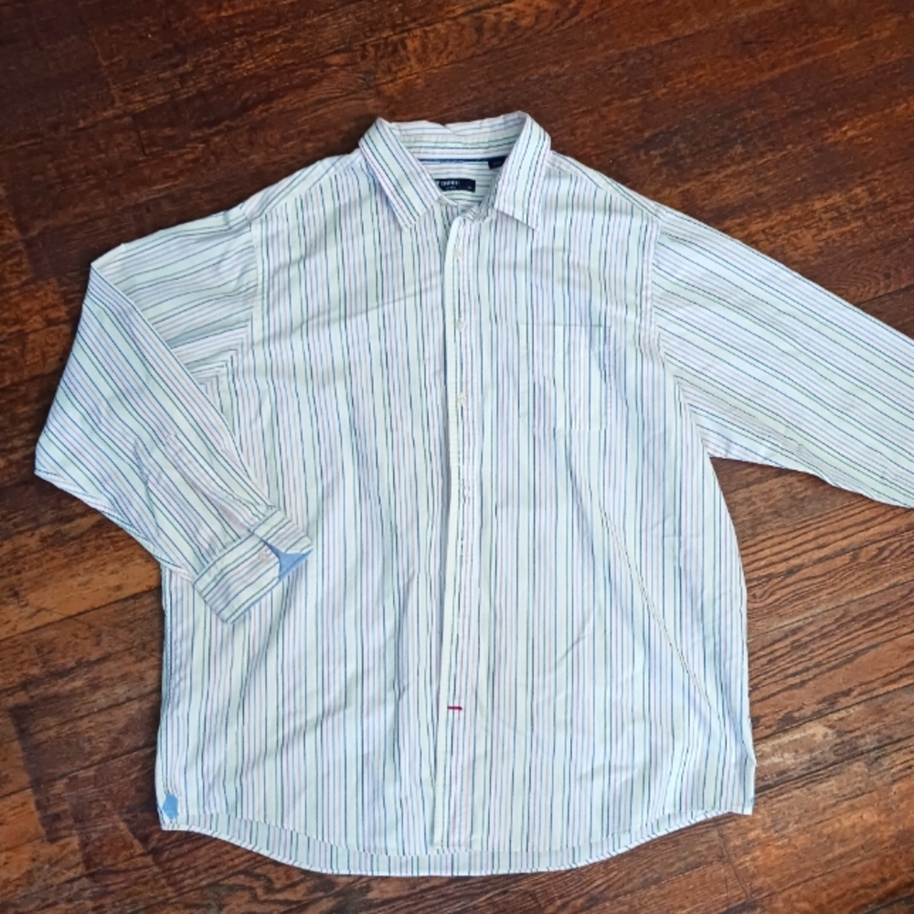 Cremieux Classics 38 Button Down Shirt Mens 3XT (Tall) 58 Chest Long Sleeve
